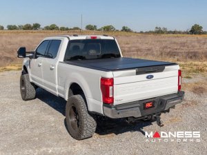 Ford Super Duty Bed Cover - Tri-Fold -  Flip Up - Hard Cover 6'10" Bed - 2017-2023